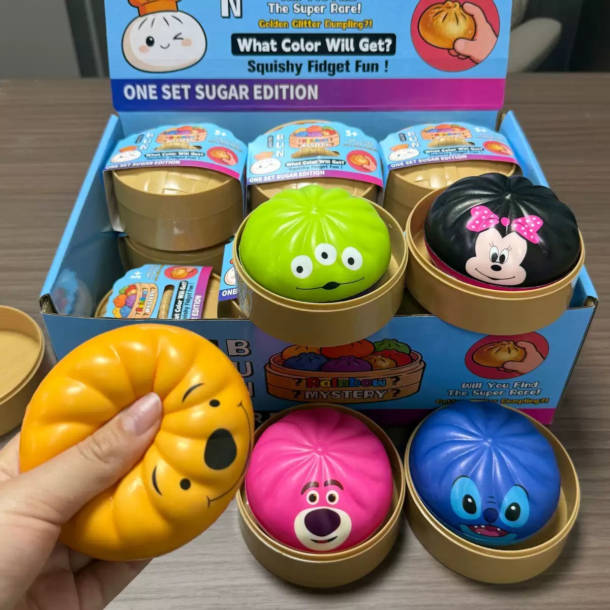 Kids Toys 3 Year Old - Mainan Penghilang Stres Bentuk Xiaolongbao, Simulasi