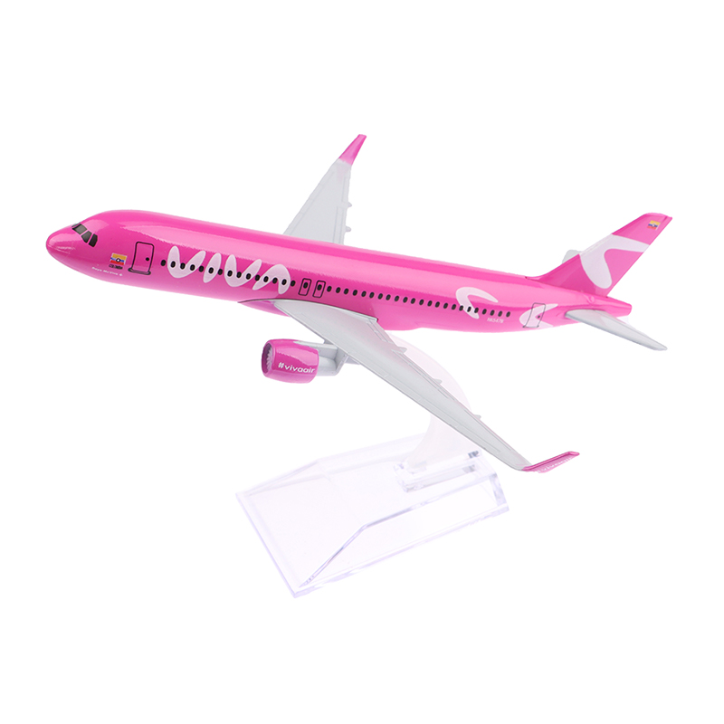 Kids Toys Xmas - Miniatur pesawat terbang Diecast, mainan dekorasi