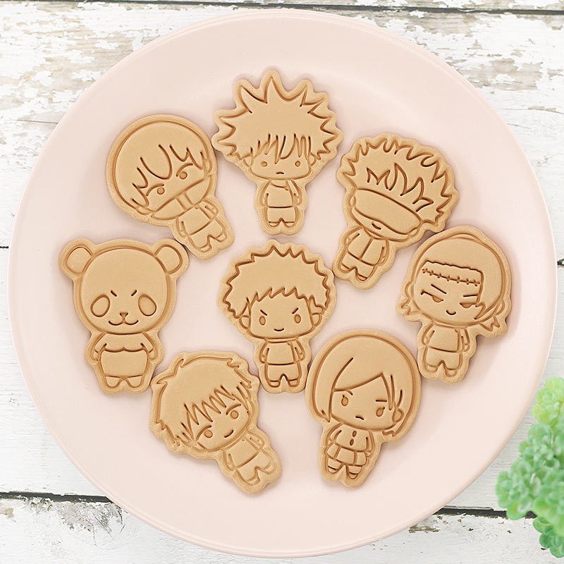8 Buah Pemotong Kue Jujitsu Ka - Kids Toys Kitchen Set ulasan dan harga