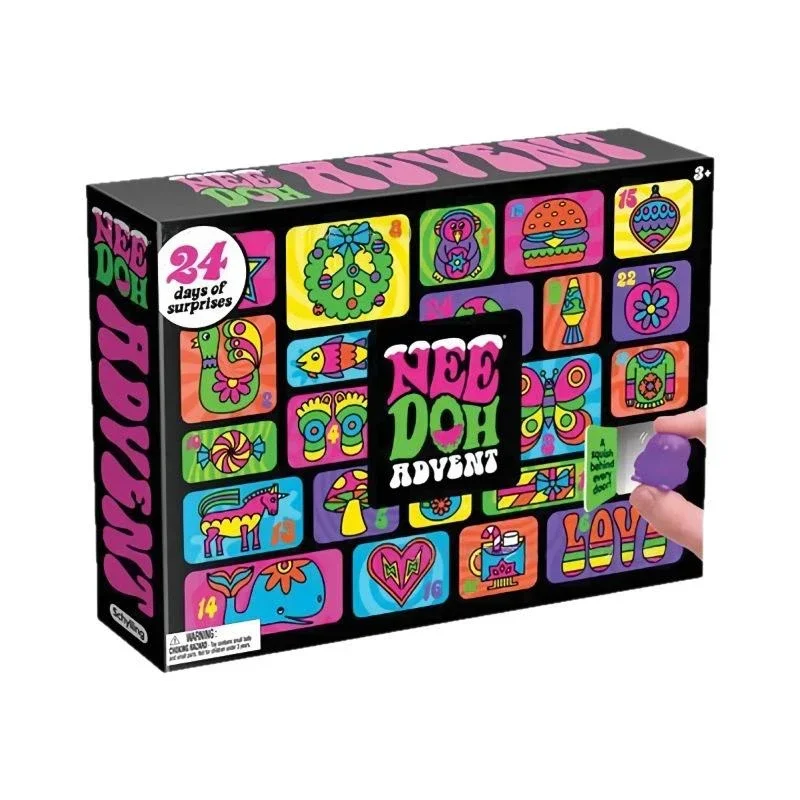 Kalender Advent NEEDOH, 24 Kot - Kids Toys Xmas ulasan dan harga