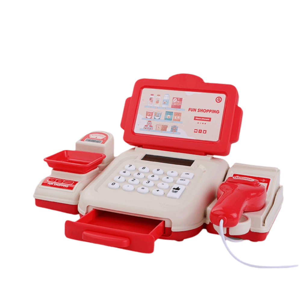 Simulasi Puzzle Mesin Kasir Su - Toy Cash Register ulasan dan harga