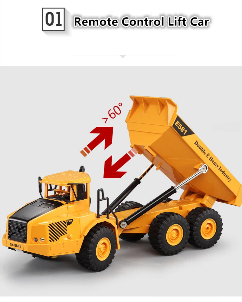 Truk Dump dengan Kendali Jarak - Kids Toys Under 50 ulasan dan harga
